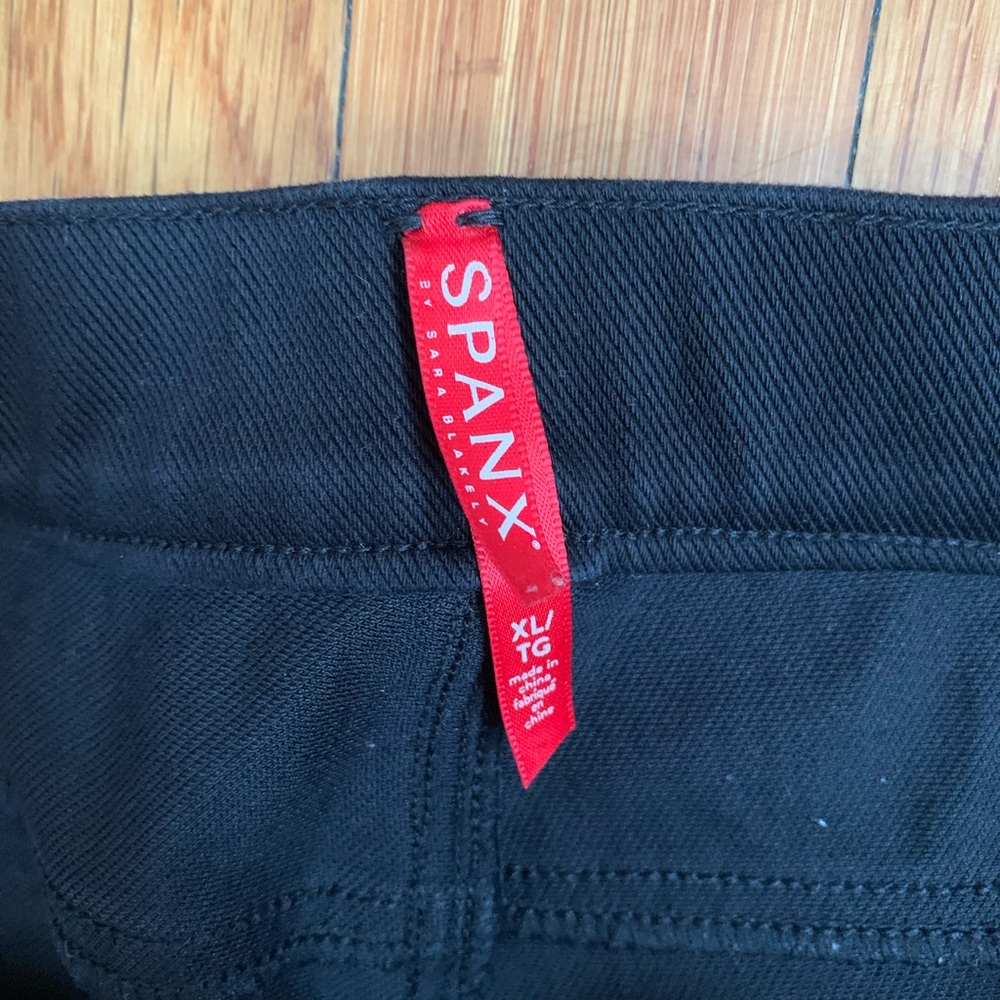 SPANX XL black jeggings - Picture 2 of 5